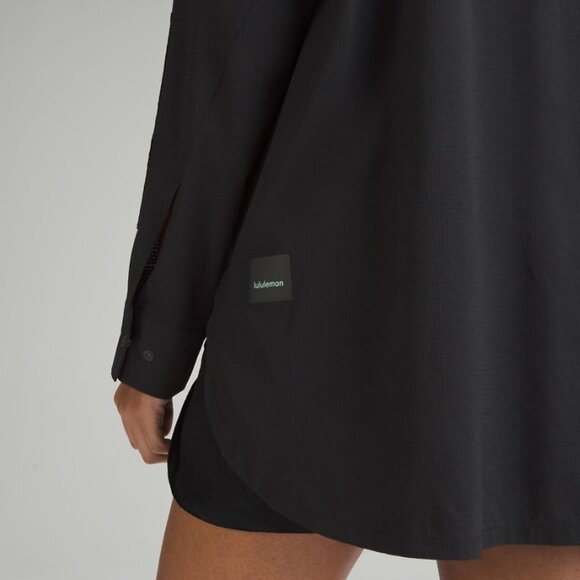 WovenAir Hiking Overshirt In Black - Picture 5 of 13